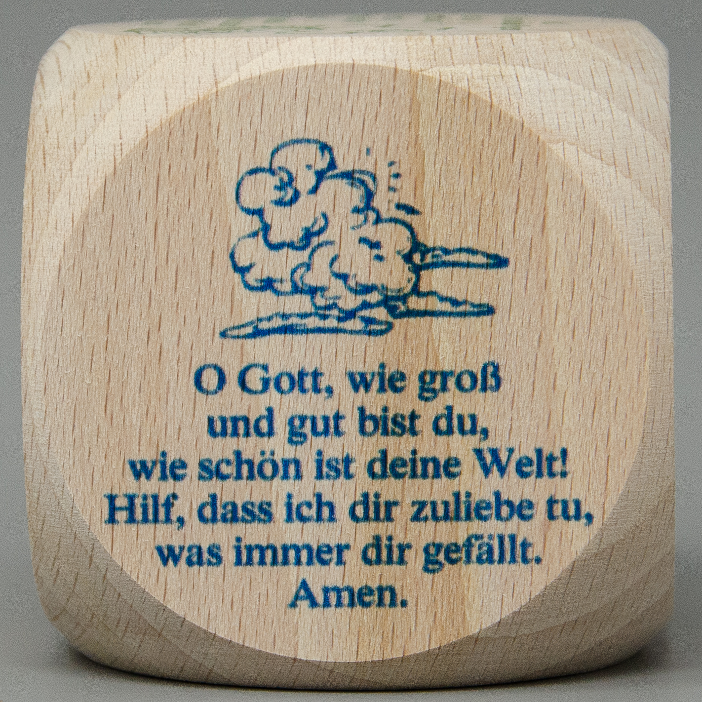 Gebetswürfel mit Tagesgebete