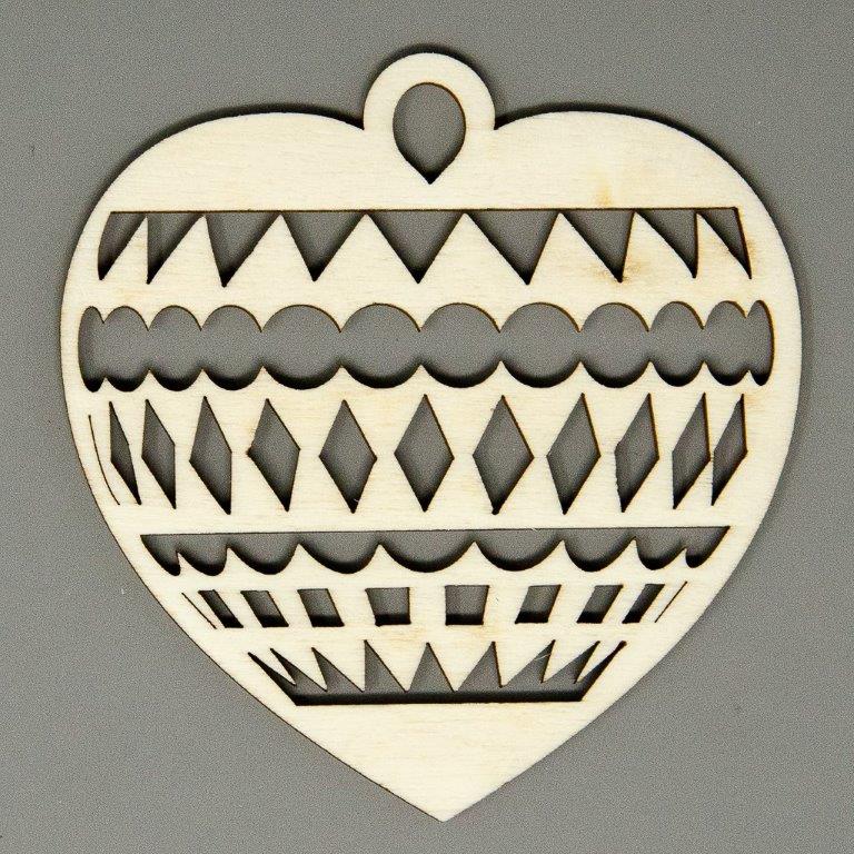 Herz mit Ornamente