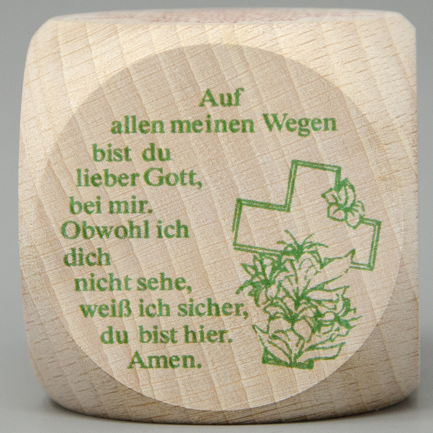 Gebetswürfel mit Tagesgebete