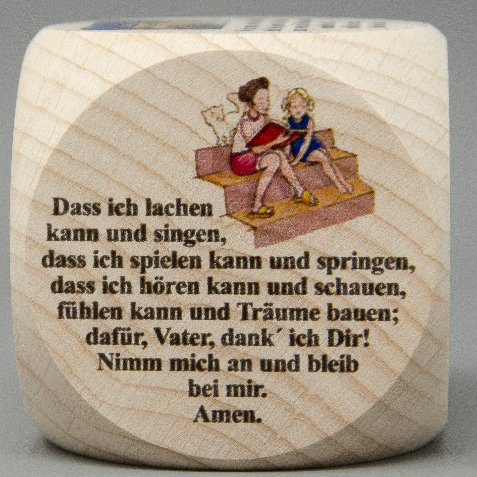 Gebetswürfel mit Tagesgebete