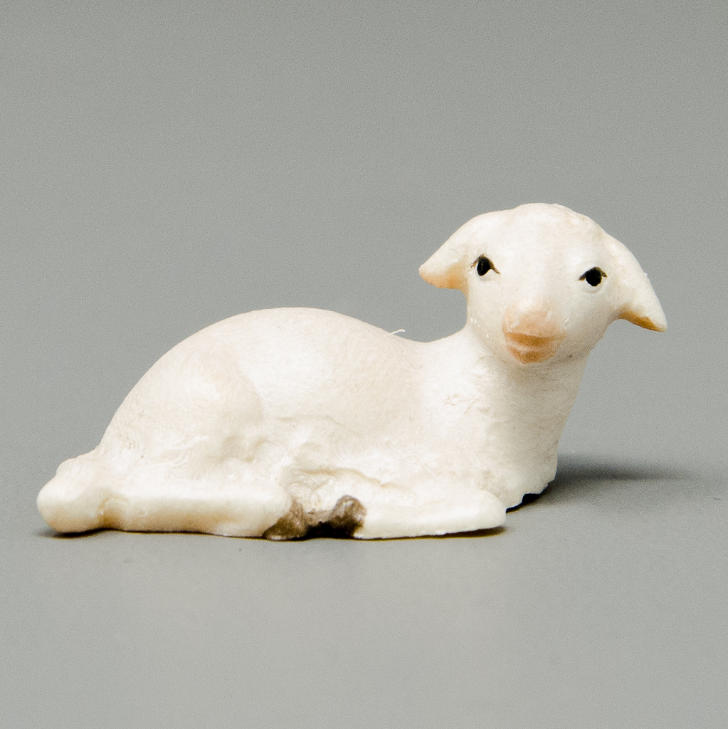 Lamm liegend